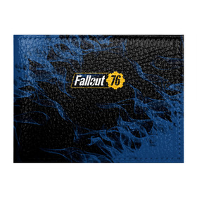 Обложка для студенческого билета с принтом FALLOUT_76. в городе Новоалтайск, натуральная кожа | Размер: 11*8 см; Печать на всей внешней стороне | 101 | 111 | 13 | 76 | atom cats | bethesda | brotherhood of steel | fallout | nuka cola | tunnel snakes | vault | war | братство стали | война | убежище | фолаут | фоллаут | ядер кола
