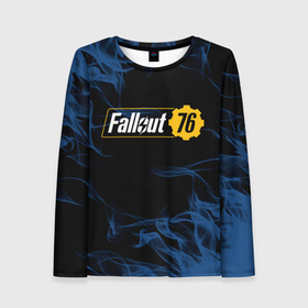 Женский лонгслив 3D с принтом FALLOUT_76. в городе Новоалтайск, 100% полиэстер | длинные рукава, круглый вырез горловины, полуприлегающий силуэт | 101 | 111 | 13 | 76 | atom cats | bethesda | brotherhood of steel | fallout | nuka cola | tunnel snakes | vault | war | братство стали | война | убежище | фолаут | фоллаут | ядер кола