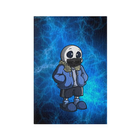 Обложка для паспорта матовая кожа с принтом Undertale. в городе Новоалтайск, натуральная матовая кожа | размер 19,3 х 13,7 см; прозрачные пластиковые крепления | Тематика изображения на принте: asriel dreemurr | chara | frisk | sans | undertale | азриэль дримурр | андертейл | андрайн | гастер | меттатон | санс | фриск | чара