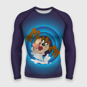 Мужской рашгард 3D с принтом Таз в городе Новоалтайск,  |  | looney tunes | tasmanian devil | taz | vdzabma | луни тюнз | таз | тасманский дьявол