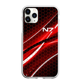 Чехол для iPhone 11 Pro Max матовый с принтом MASS EFFECT N7 в городе Новоалтайск, Силикон |  | bioware | n7 | shepard | броня | жнецы | костюм | масс эффект | н7 | стальная броня | шепард | эффект массы