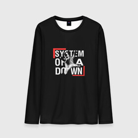 Мужской лонгслив 3D с принтом System of a Down в городе Новоалтайск, 100% полиэстер | длинные рукава, круглый вырез горловины, полуприлегающий силуэт | down | hard rock | metal | of | rock | serj | system | system of a down | tankian | метал | рок | серж танкян | систем | система падения | танкян | хардрок