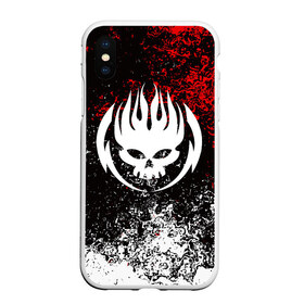 Чехол для iPhone XS Max матовый с принтом THE OFFSPRING в городе Новоалтайск, Силикон | Область печати: задняя сторона чехла, без боковых панелей | america | offsrping | the offspring | usa | америка | атом уиллард | грег к | декстер холланд | джеймс лилья | нудлс | огонь | офспринг | оффспринг | пит парада | пламя | рон уэлти | сша | череп