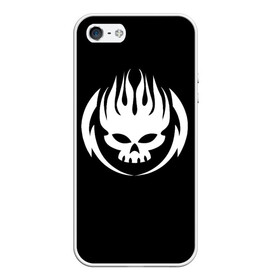 Чехол для iPhone 5/5S матовый с принтом THE OFFSPRING в городе Новоалтайск, Силикон | Область печати: задняя сторона чехла, без боковых панелей | america | offsrping | the offspring | usa | америка | атом уиллард | грег к | декстер холланд | джеймс лилья | нудлс | огонь | офспринг | оффспринг | пит парада | пламя | рон уэлти | сша | череп