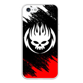 Чехол для iPhone 5/5S матовый с принтом THE OFFSPRING в городе Новоалтайск, Силикон | Область печати: задняя сторона чехла, без боковых панелей | america | offspring | the offspring | usa | америка | атом уиллард | грег к | декстер холланд | джеймс лилья | нудлс | огонь | офспринг | оффспринг | пит парада | пламя | рон уэлти | сша | череп