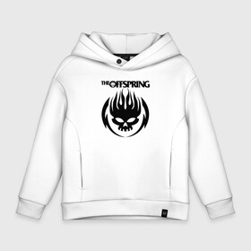 Детское худи Oversize хлопок с принтом THE OFFSPRING в городе Новоалтайск, френч-терри — 70% хлопок, 30% полиэстер. Мягкий теплый начес внутри —100% хлопок | боковые карманы, эластичные манжеты и нижняя кромка, капюшон на магнитной кнопке | Тематика изображения на принте: america | offspring | the offspring | usa | америка | атом уиллард | грег к | декстер холланд | джеймс лилья | нудлс | огонь | офспринг | оффспринг | пит парада | пламя | рон уэлти | сша | череп