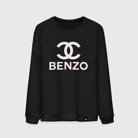 Мужской свитшот хлопок с принтом BBT BENZO GANG в городе Новоалтайск, 100% хлопок |  | bbt | benzo | benzo gang | big baby tape | ббт | бензо