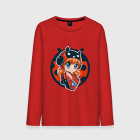 Мужской лонгслив хлопок с принтом Ladybug BEA в городе Новоалтайск, 100% хлопок |  | bea | brawl stars | bull | colt | crow | ladybug | ladybug bea | leon | leon shark | shark | stars | акула | берли | биа | ворон | динамайк | кольт | леон | леон акула | нита | спайк | шелли | эль примо