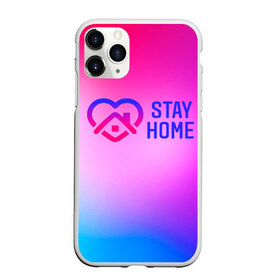 Чехол для iPhone 11 Pro матовый с принтом Сидим Дома в городе Новоалтайск, Силикон |  | Тематика изображения на принте: 2020 | coronavirus | instagram | love | plague | russia | virus | здоровье | инстаграм | карантин | корона | коронавирус | любовь | надпись | россия | самоизоляция | сердечко | сердце | сиди дома | стикер