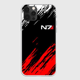 Чехол для iPhone 12 Pro Max с принтом MASS EFFECT N7 | МАСС ЭФФЕКТ Н7 в городе Новоалтайск, Силикон |  | Тематика изображения на принте: abstraction | bioware | geometry | hexagon | n7 | neon | shepard | stripes | texture | triangle | абстракция | броня | брызги | геометрия | жнецы | костюм | краски | масс эффект | н7 | неон | неоновый | соты | стальная броня 