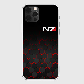 Чехол для iPhone 12 Pro Max с принтом MASS EFFECT N7 | МАСС ЭФФЕКТ Н7 в городе Новоалтайск, Силикон |  | bioware | n7 | shepard | броня | жнецы | костюм | масс эффект | н7 | стальная броня | шепард | эффект массы