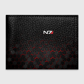 Обложка для студенческого билета с принтом MASS EFFECT N7 | МАСС ЭФФЕКТ Н7 в городе Новоалтайск, натуральная кожа | Размер: 11*8 см; Печать на всей внешней стороне | Тематика изображения на принте: bioware | n7 | shepard | броня | жнецы | костюм | масс эффект | н7 | стальная броня | шепард | эффект массы