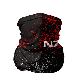 Бандана-труба 3D с принтом MASS EFFECT N7 в городе Новоалтайск, 100% полиэстер, ткань с особыми свойствами — Activecool | плотность 150‒180 г/м2; хорошо тянется, но сохраняет форму | Тематика изображения на принте: bioware | n7 | shepard | броня | жнецы | костюм | масс эффект | н7 | стальная броня | шепард | эффект массы