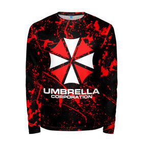 Мужской лонгслив 3D с принтом Umbrella Corporation. в городе Новоалтайск, 100% полиэстер | длинные рукава, круглый вырез горловины, полуприлегающий силуэт | resident evil | umbrella corporation | амбрелла | амбрелла корпорейшн | вирус | вымышленная военная и фармацевтическая корпорация | игра | умбрелла