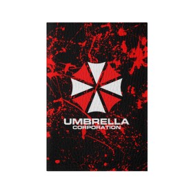 Обложка для паспорта матовая кожа с принтом Umbrella Corporation. в городе Новоалтайск, натуральная матовая кожа | размер 19,3 х 13,7 см; прозрачные пластиковые крепления | Тематика изображения на принте: resident evil | umbrella corporation | амбрелла | амбрелла корпорейшн | вирус | вымышленная военная и фармацевтическая корпорация | игра | умбрелла