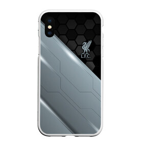Чехол для iPhone XS Max матовый с принтом Liverpool F C в городе Новоалтайск, Силикон | Область печати: задняя сторона чехла, без боковых панелей | anfield | champions league | doelpunt | espn | league | lfc | liverpool fc | madrid | melwood | mo salah | premier | voetbal | ziggo | британский | клуб | ливерпуль | футбольный