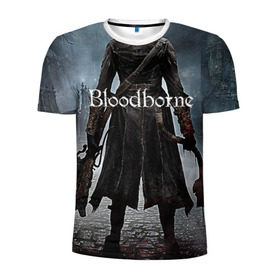 Мужская футболка 3D спортивная с принтом Bloodborne. в городе Новоалтайск, 100% полиэстер с улучшенными характеристиками | приталенный силуэт, круглая горловина, широкие плечи, сужается к линии бедра | bloodborne | bloodborne 2 | esport | game | playstation | бладборн | игра | киберспорт | киберспортсмен | порождение крови