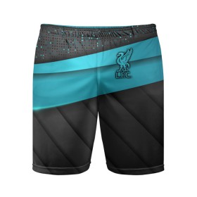 Мужские шорты спортивные с принтом Liverpool F.C. в городе Новоалтайск,  |  | anfield | champions league | doelpunt | espn | league | lfc | liverpool fc | madrid | melwood | mo salah | premier | voetbal | ziggo | британский | клуб | ливерпуль | футбольный