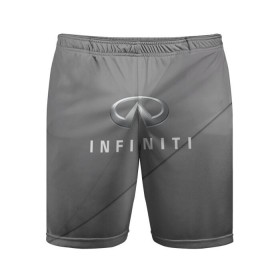 Мужские шорты спортивные с принтом Infiniti. в городе Новоалтайск,  |  | Тематика изображения на принте: abstract | auto | car | geometry | infiniti | sport | texture | абстракция | авто | автомобиль | автомобильные | бренд | геометрия | инфинити | классика | марка | машины | спорт | текстура