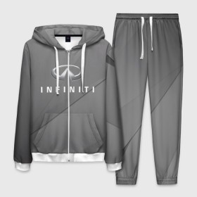 Мужской костюм 3D с принтом Infiniti. в городе Новоалтайск, 100% полиэстер | Манжеты и пояс оформлены тканевой резинкой, двухслойный капюшон со шнурком для регулировки, карманы спереди | Тематика изображения на принте: abstract | auto | car | geometry | infiniti | sport | texture | абстракция | авто | автомобиль | автомобильные | бренд | геометрия | инфинити | классика | марка | машины | спорт | текстура
