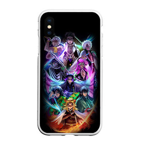 Чехол для iPhone XS Max матовый с принтом KIMETSU NO YAIBA в городе Новоалтайск, Силикон | Область печати: задняя сторона чехла, без боковых панелей | Тематика изображения на принте: demon slayer | kimetsu no yaiba | nezuko | shinobu | slayer | tanjiro | zenitsu | гию томиока | зенитцу | иноске хашибира | клинок рассекающий демонов | незуко | танджиро | шинобу кочо