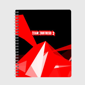 Тетрадь с принтом TEAM FORTRESS 2 в городе Новоалтайск, 100% бумага | 48 листов, плотность листов — 60 г/м2, плотность картонной обложки — 250 г/м2. Листы скреплены сбоку удобной пружинной спиралью. Уголки страниц и обложки скругленные. Цвет линий — светло-серый
 | characters | demoman | engineer | heavy | medic | pyro | sniper | soldier | spy | team fortress 2 | медик | персонажи | поджигатель | подрывник | пулеметчик | разведчик | снайпер | солдат | шпион