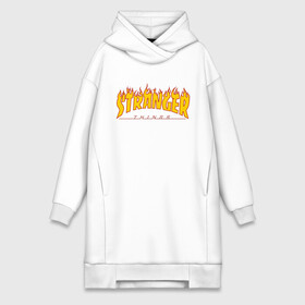 Платье-худи хлопок с принтом STRANGER THINGS в городе Новоалтайск,  |  | 011 | eleven | season 3 | stranger things | stranger things season 3 | thrasher | одиннадцать | очень странные дела | очень странные дела 3 | очень странные дела 3 сезон | трэшер