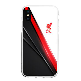 Чехол для iPhone XS Max матовый с принтом Liverpool F C в городе Новоалтайск, Силикон | Область печати: задняя сторона чехла, без боковых панелей | anfield | champions league | doelpunt | espn | league | lfc | liverpool fc | madrid | melwood | mo salah | premier | voetbal | ziggo | британский | клуб | ливерпуль | футбольный