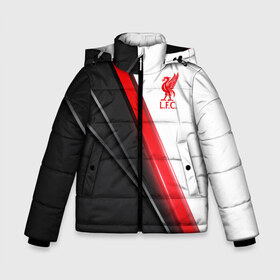 Зимняя куртка для мальчиков 3D с принтом Liverpool F C в городе Новоалтайск, ткань верха — 100% полиэстер; подклад — 100% полиэстер, утеплитель — 100% полиэстер | длина ниже бедра, удлиненная спинка, воротник стойка и отстегивающийся капюшон. Есть боковые карманы с листочкой на кнопках, утяжки по низу изделия и внутренний карман на молнии. 

Предусмотрены светоотражающий принт на спинке, радужный светоотражающий элемент на пуллере молнии и на резинке для утяжки | anfield | champions league | doelpunt | espn | league | lfc | liverpool fc | madrid | melwood | mo salah | premier | voetbal | ziggo | британский | клуб | ливерпуль | футбольный