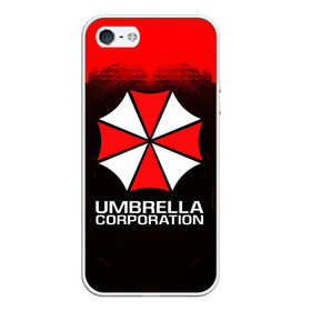 Чехол для iPhone 5/5S матовый с принтом UMBRELLA CORP в городе Новоалтайск, Силикон | Область печати: задняя сторона чехла, без боковых панелей | ada wong | biohazard | leon | nemesis | project resistance | raccoon city | re | re3 | resident evil | resident evil 3 | rpd | stars | umbrella | ада вонг | амбрелла | немезис | ужасы
