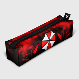 Пенал 3D с принтом UMBRELLA CORP в городе Новоалтайск, 100% полиэстер | плотная ткань, застежка на молнии | Тематика изображения на принте: ada wong | biohazard | leon | nemesis | project resistance | raccoon city | re | re3 | resident evil | resident evil 3 | rpd | stars | umbrella | ада вонг | амбрелла | немезис | ужасы