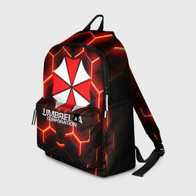 Рюкзак 3D с принтом UMBRELLA CORP в городе Новоалтайск, 100% полиэстер | лямки с регулируемой длиной, сверху петелька, чтобы рюкзак можно было повесить на вешалку. Основное отделение закрывается на молнию, как и внешний карман. Внутри два дополнительных кармана, один из которых закрывается на молнию. По бокам два дополнительных кармашка | ada wong | biohazard | leon | nemesis | project resistance | raccoon city | re | re3 | resident evil | resident evil 3 | rpd | stars | umbrella | ада вонг | амбрелла | немезис | ужасы