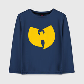 Детский лонгслив хлопок с принтом Wu-Tang Clan в городе Новоалтайск, 100% хлопок | круглый вырез горловины, полуприлегающий силуэт, длина до линии бедер | genius gza | method man | razor rza | wu tang | wu tang clan | ву танг клан | гангста рэп | гангстеры | девяти человек | музыка | хип хоп