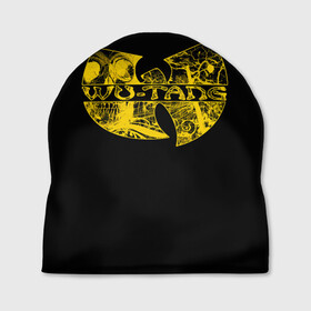 Шапка 3D с принтом Wu-Tang Clan. в городе Новоалтайск, 100% полиэстер | универсальный размер, печать по всей поверхности изделия | genius gza | method man | razor rza | wu tang | wu tang clan | ву танг клан | гангста рэп | гангстеры | девяти человек | музыка | хип хоп