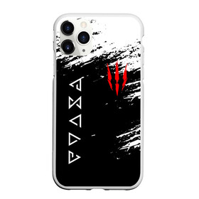 Чехол для iPhone 11 Pro матовый с принтом ВЕДЬМАК в городе Новоалтайск, Силикон |  | Тематика изображения на принте: geralt | the witcher | the witcher wild hunt | witcher | ведьмак | ведьмак 3 | геральт | сериал