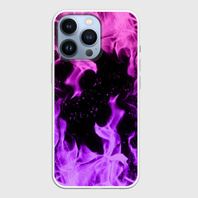 Чехол для iPhone 13 Pro с принтом ЦВЕТНОЙ ОГОНЬ | NEON FIRE в городе Новоалтайск,  |  | Тематика изображения на принте: bright | fire | flame | heat | light | wildfire | искры | огненный | огонь | пламя | пожар