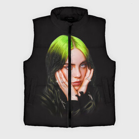 Мужской жилет утепленный 3D с принтом BILLIE EILISH в городе Новоалтайск,  |  | bad | bill | billie | eil | eili | eilish | guy | music | ocean | айлиш | айлишь | беляш | бил | билли | девочке | девушке | женщине | мальчику | мужчине | музыка | музыкант | парню | певица | эйл | эйли | эйлиш | эйлишь