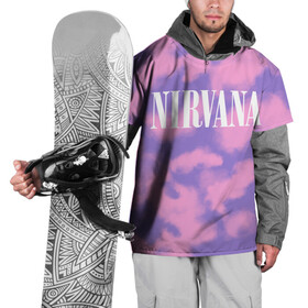 Накидка на куртку 3D с принтом NIRVANA в городе Новоалтайск, 100% полиэстер |  | Тематика изображения на принте: in utero | nevermind | nirvana | nirvana in utero | nirvana logo | smile | курт кобейн | нирвана | нирвана in utero | нирвана лого