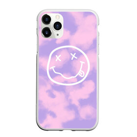 Чехол для iPhone 11 Pro Max матовый с принтом NIRVANA в городе Новоалтайск, Силикон |  | in utero | nevermind | nirvana | nirvana in utero | nirvana logo | smile | курт кобейн | нирвана | нирвана in utero | нирвана лого