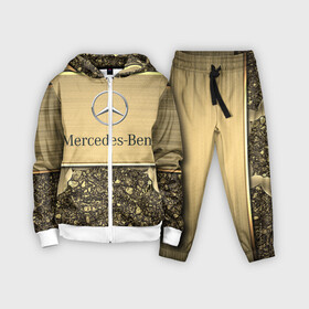 Детский костюм 3D с принтом MERCEDES GOLD | МЕРСЕДЕС ГОЛД в городе Новоалтайск,  |  | 2020 | amg | auto | brabus | clk | cls | glk | mercedes | mercedes benz | slk | sport | авто | автомобиль | автомобильные | амг | брабус | бренд | глк | марка | машины | мерседес | слк | спорт | цлк | цлс