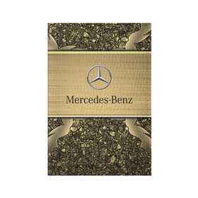 Обложка для паспорта матовая кожа с принтом MERCEDES GOLD в городе Новоалтайск, натуральная матовая кожа | размер 19,3 х 13,7 см; прозрачные пластиковые крепления | Тематика изображения на принте: 2020 | amg | auto | brabus | clk | cls | glk | mercedes | mercedes benz | slk | sport | авто | автомобиль | автомобильные | амг | брабус | бренд | глк | марка | машины | мерседес | слк | спорт | цлк | цлс