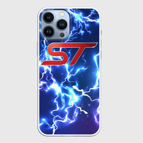 Чехол для iPhone 13 Pro Max с принтом Ford ST | Форд СТ в городе Новоалтайск,  |  | explorer | fiesta | focus | ford | gt40 | kuga | mondeo | mustang | st | авто | автомобиль | ам | куга | машина | мондео | мустанг | фиеста | фокус | форд