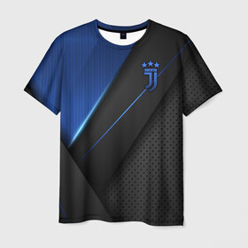 Мужская футболка 3D с принтом Juventus F.C. в городе Новоалтайск, 100% полиэфир | прямой крой, круглый вырез горловины, длина до линии бедер | calcio | club | cr7 | cristiano ronaldo | dybala | football | full highlights | goals | italia | juventus | napoli | roma | serie a | белый | италия | клуб | форма | черный | ювентус