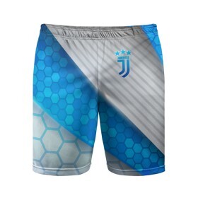 Мужские шорты спортивные с принтом Juventus F.C. в городе Новоалтайск,  |  | calcio | club | cr7 | cristiano ronaldo | dybala | football | full highlights | goals | italia | juventus | napoli | roma | serie a | белый | италия | клуб | форма | черный | ювентус