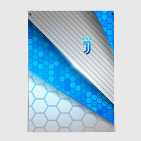 Постер с принтом Juventus F.C. в городе Новоалтайск, 100% бумага
 | бумага, плотность 150 мг. Матовая, но за счет высокого коэффициента гладкости имеет небольшой блеск и дает на свету блики, но в отличии от глянцевой бумаги не покрыта лаком | calcio | club | cr7 | cristiano ronaldo | dybala | football | full highlights | goals | italia | juventus | napoli | roma | serie a | белый | италия | клуб | форма | черный | ювентус