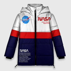 Женская зимняя куртка 3D с принтом NASA в городе Новоалтайск, верх — 100% полиэстер; подкладка — 100% полиэстер; утеплитель — 100% полиэстер | длина ниже бедра, силуэт Оверсайз. Есть воротник-стойка, отстегивающийся капюшон и ветрозащитная планка. 

Боковые карманы с листочкой на кнопках и внутренний карман на молнии | nasa | астронавт | вселенная | звёзды | космический | космонавт | космонавтика | космос | наса | ракета | шатл