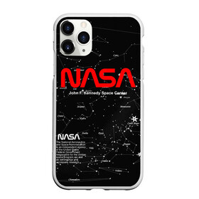 Чехол для iPhone 11 Pro матовый с принтом NASA в городе Новоалтайск, Силикон |  | nasa | астронавт | вселенная | звёздная карта | звёзды | космический | космонавт | космонавтика | космос | наса | ракета | шатл