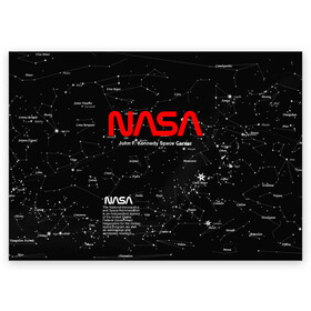 Поздравительная открытка с принтом NASA в городе Новоалтайск, 100% бумага | плотность бумаги 280 г/м2, матовая, на обратной стороне линовка и место для марки
 | nasa | астронавт | вселенная | звёздная карта | звёзды | космический | космонавт | космонавтика | космос | наса | ракета | шатл