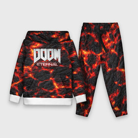 Детский костюм 3D (с толстовкой) с принтом DOOM ETERNAL в городе Новоалтайск,  |  | Тематика изображения на принте: demon | devil | doom | doom vfr | evil | game | mars | red | демон | дум | игры | космос | красная планета | марс | пришельцы