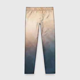 Детские леггинсы 3D с принтом Тана в городе Новоалтайск, полиэстер 85%, спандекс 15% | эластичный пояс, зауженный крой | Тематика изображения на принте: переход тонов | принт тона | тона | тона на футболке | фотопечать тонов на футболке | футболка с тонами